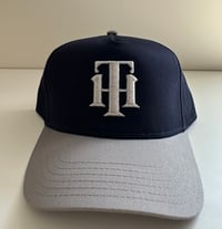 Hustle Team Navy Blue Baseball Cap Snapback Cowboy