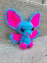 Image 2 of Blue and Pink Bat
