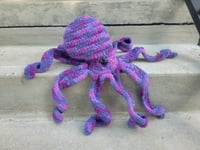 Image 3 of Gaint Chunky Purple Octopus