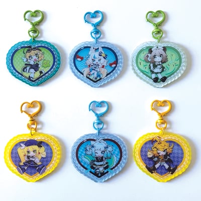 Image of Indie VTuber Acrylic Charms