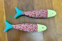 Image 1 of Catnip Sardine Cat toy
