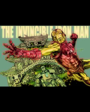 Image of Bob Layton Tribute Art Show -  Iron Man meets Big Trouble in Little China  // Hyde Zhang