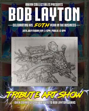 Image of Bob Layton Tribute Art Show - Iron Man meets Big Trouble in Little China // Hyde Zhang