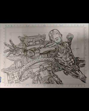 Image of Bob Layton Tribute Art Show -  Iron Man meets Big Trouble in Little China  // Hyde Zhang