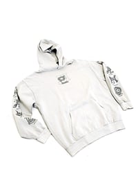 Image 1 of City Global "reflective" Hoodie (Cement)