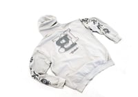 Image 2 of City Global "reflective" Hoodie (Cement)