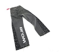 Image 2 of NL Wide Leg Denim (Black)