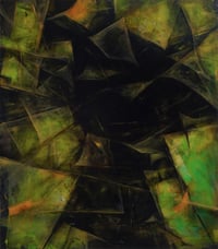 Untitled, oil painting on wood panel