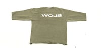 Image 2 of 3/4 Sleeve Sweatshirt (Olive)
