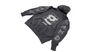 Image 3 of City Global "reflective" Hoodie (Grey)