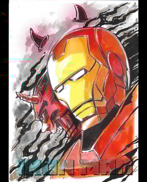 Image of Bob Layton Tribute Art Show - Original Art: Japanese Iron Man // Kentoo