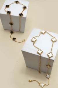 CLOVER NECKLACE- STAINLESS STEEL