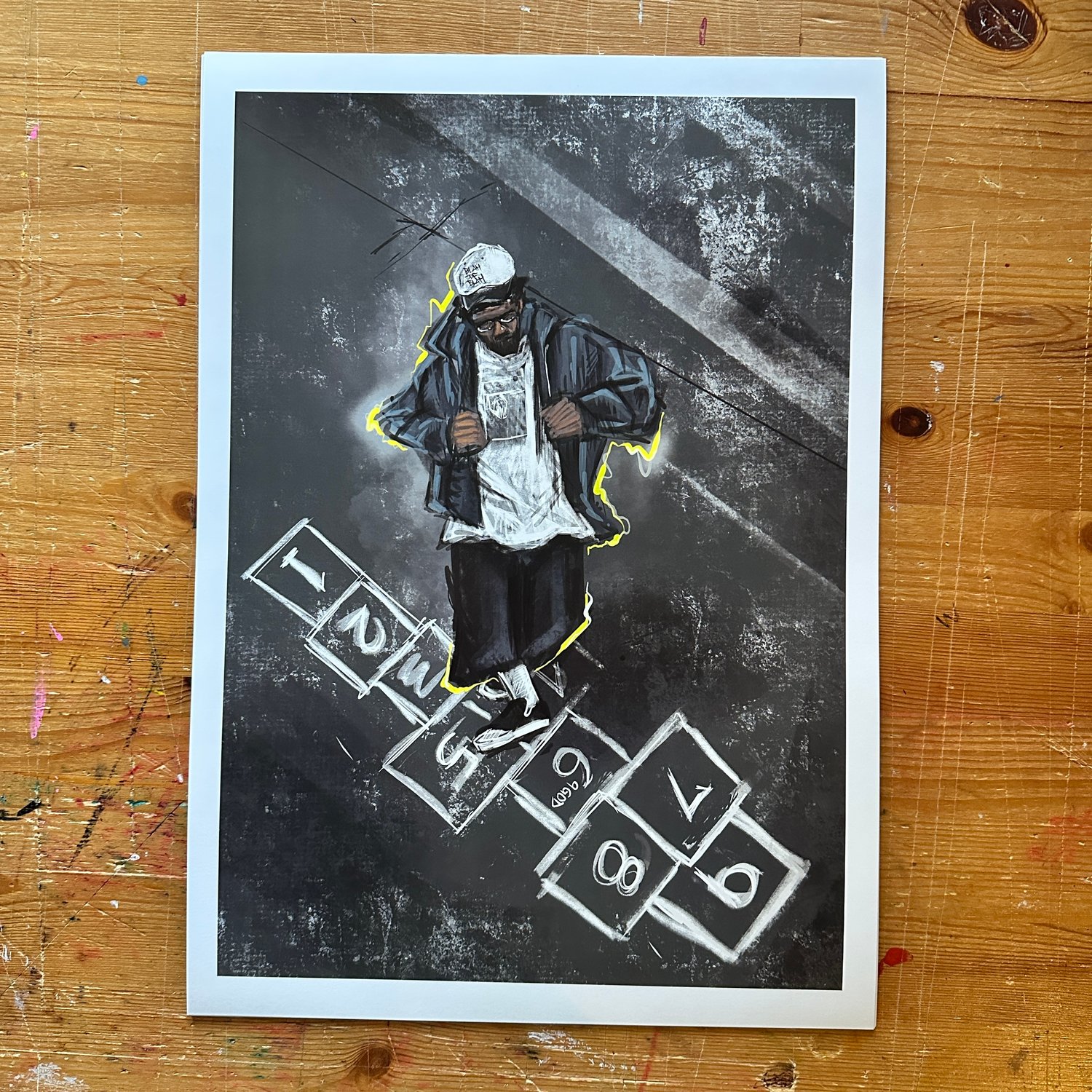 KDOT HOPSCOTCH PRINT