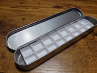Image 2 of CUSTOM - Medium Steel Magnetic Palette: Your Choice of Glitter Watercolors 1/4, 1/2, and Full Pan...