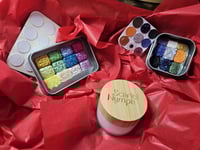 Image 2 of Set of 3: Magical Wheel of the Year, Goddess of the Month, and 50 ml Glaze; Mica, Glitter, and Ch...