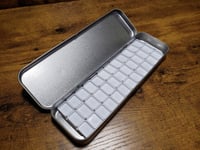 Image 3 of CUSTOM - Large Steel Magnetic Palette: Your Choice of Mica Watercolors 33 1/4, 33 1/2, or 18 Full...