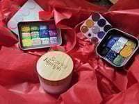 Image 3 of Set of 3: Magical Wheel of the Year, Goddess of the Month, and 50 ml Glaze; Mica, Glitter, and Ch...