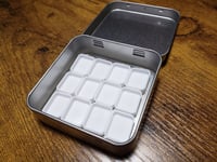 Image 4 of CUSTOM - Small Steel Magnetic Palette: Your Choice of Glitter Watercolors 24 1/6th, 12 1/4th, 12 ...