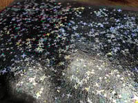 Image 4 of Calypso Holographic Stars Glaze Stars and Rainbow Holographic Mylar Flakes in a Glossy Top Coat
