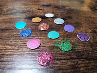 Image 8 of Magical Crafting Beltane Wicca Summer Solstice Metal Palette 12 1/4 Pans Watercolor Handmade Bout...
