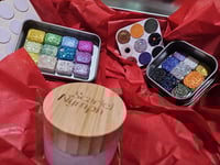 Image 5 of Set of 3: Magical Wheel of the Year, Goddess of the Month, and 50 ml Glaze; Mica, Glitter, and Ch...