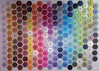 Image 5 of Handcrafted Mica Watercolor Paints Select from 217 Colors in 2.5 ml white Ceramic Pots