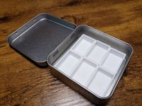 Image 8 of CUSTOM - Small Steel Magnetic Palette: Your Choice of Glitter Watercolors 24 1/6th, 12 1/4th, 12 ...