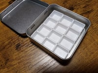 Image 5 of CUSTOM - Small Steel Magnetic Palette: Your Choice of Mica Watercolors 24 1/6th, 12 1/4th, 12 1/2...