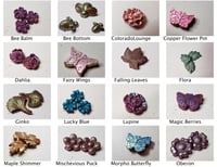Image 4 of Magical Garden Watercolor Paints 26 Stunning Handmade Dazzling Diamond Mica Colors No Plastic Pan...