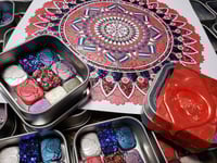 Image 5 of September Magical Crafting Greek Goddess Persephone Metal Magnetic Palette 6 x 1/4 and 3 x 1/6 Pa...
