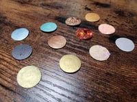Image 7 of Magical Crafting Lammas Harvest Festival Metal Magnetic Palette 12 1/4 Pans  Handmade Boutique Wa...