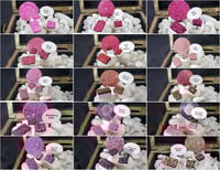 Image 6 of Sample Cards 4 or 6 Colors Custom Batch Boutique Chunky Glitter Mixes Watercolor Paints