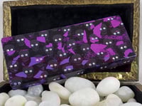 Image 2 of Stunning Rhinestoned Dia DeLos Muertos Self Care Shrine Handmade Magnetic Makeup Palette Double S...