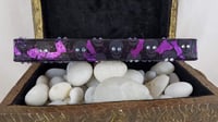Image 3 of Stunning Rhinestoned Dia DeLos Muertos Self Care Shrine Handmade Magnetic Makeup Palette Double S...