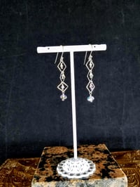 Image 6 of Ice Queen Aurora Borealis Coated Swarovski Sterling Silver Square Chain Crystal Dancing Qu-d32b368f