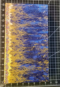 Image 8 of Giant Blue + Gold Book of Glitter Extravaganza-Your Choice of 160 Full or 320 Half Pan Mica Handc...