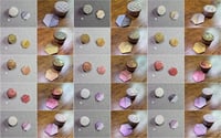 Image 2 of Custom Batch Boutique Chameleon Pigment 2.5ml Ceramic Pot Individual Watercolor Paints