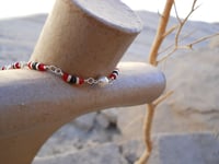 Image 3 of Inspired by the Tudors Ruby Red and Onyx Black Renaissance Fantasy Cosplay Anime Steampunk Bridal...