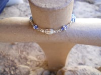 Image 4 of Inspired by the Tudors Desert Cerulean Topaz Sky Blue Crystal Czech and Swarovski Bead Renaissanc...