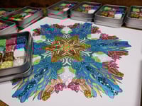 Image 10 of Magical Crafting Ostara Easter Spring Solstice Metal Palette 12 1/4 Pans Watercolor Handmade Bout...