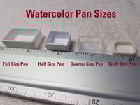 Image 10 of April Magical Crafting Saxon Goddess Ostara Metal Magnetic Palette 6x1/4 and 3x1/6 Pans Watercolo...