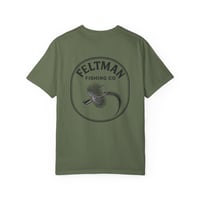 Image 5 of COTTON SHORT SLEEVE T-SHIRT (FELTMAN FISHING CO) FRONT & BACK DESIGN