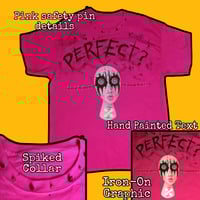 Image 2 of "PERFECTION JVNKIE" BIMBOCORE SPIKED TEE