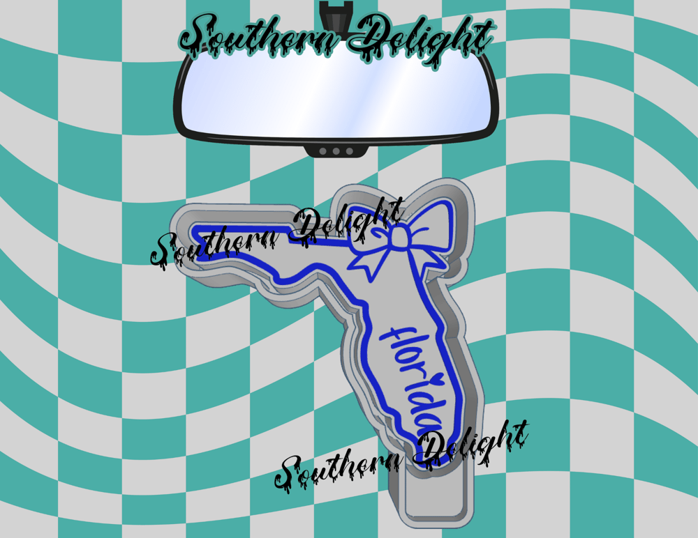 Image of Florida w Bow Mold