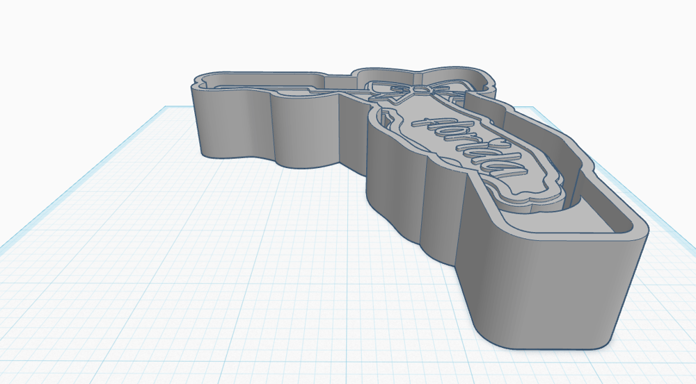 Image of Florida w Bow Mold
