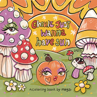 Image 1 of DIGITAL VERSION of ghoulz just wanna have sun - coloring book
