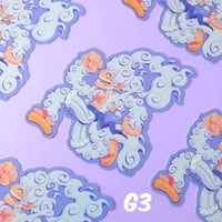 Image 4 of Gear 5 Luffy Stickers!