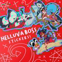 Image 1 of Helluva Boss Stickers!