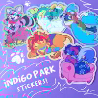 Image 1 of Indigo Park Stickers!