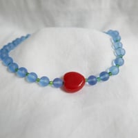 Image 2 of Sweetie Necklace - Glo Heart